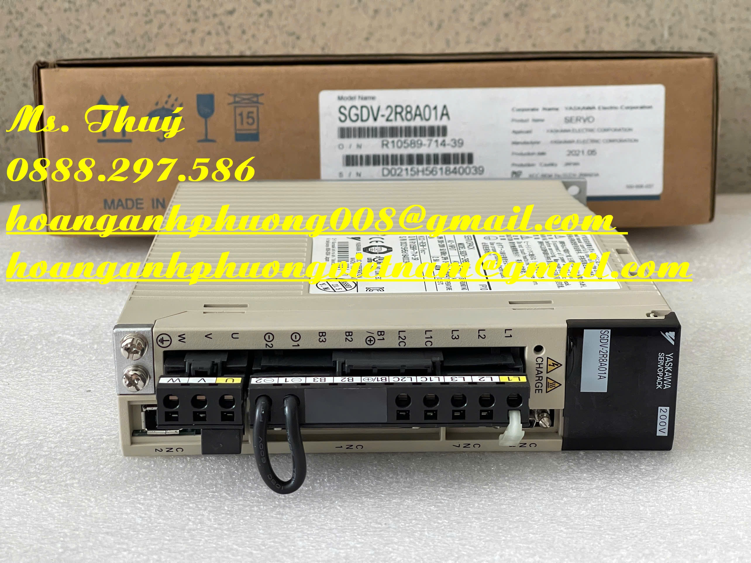 Bán bộ điều khiển Yaskawa SGDV-2R8A01A- Giá tốt nhập khẩu